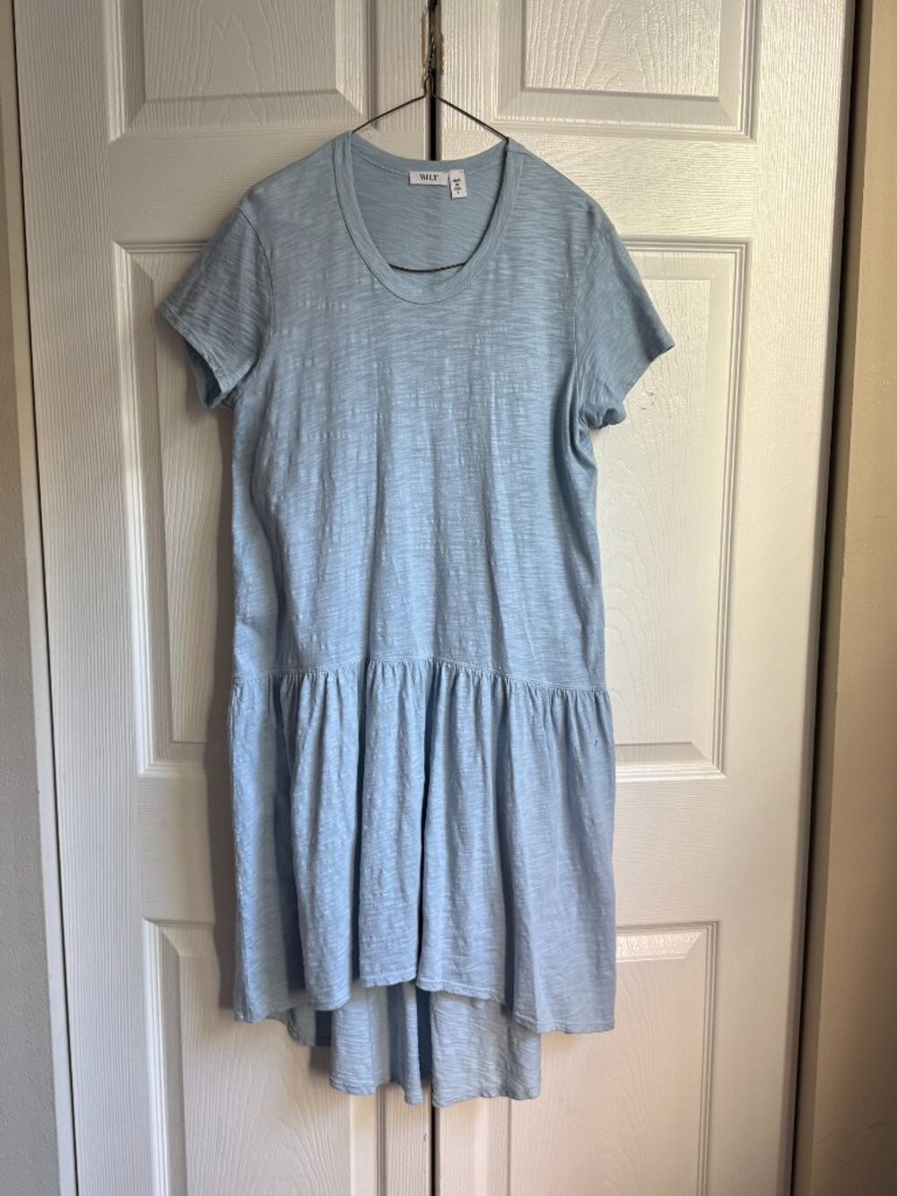 Drop-waist t-shirt dress